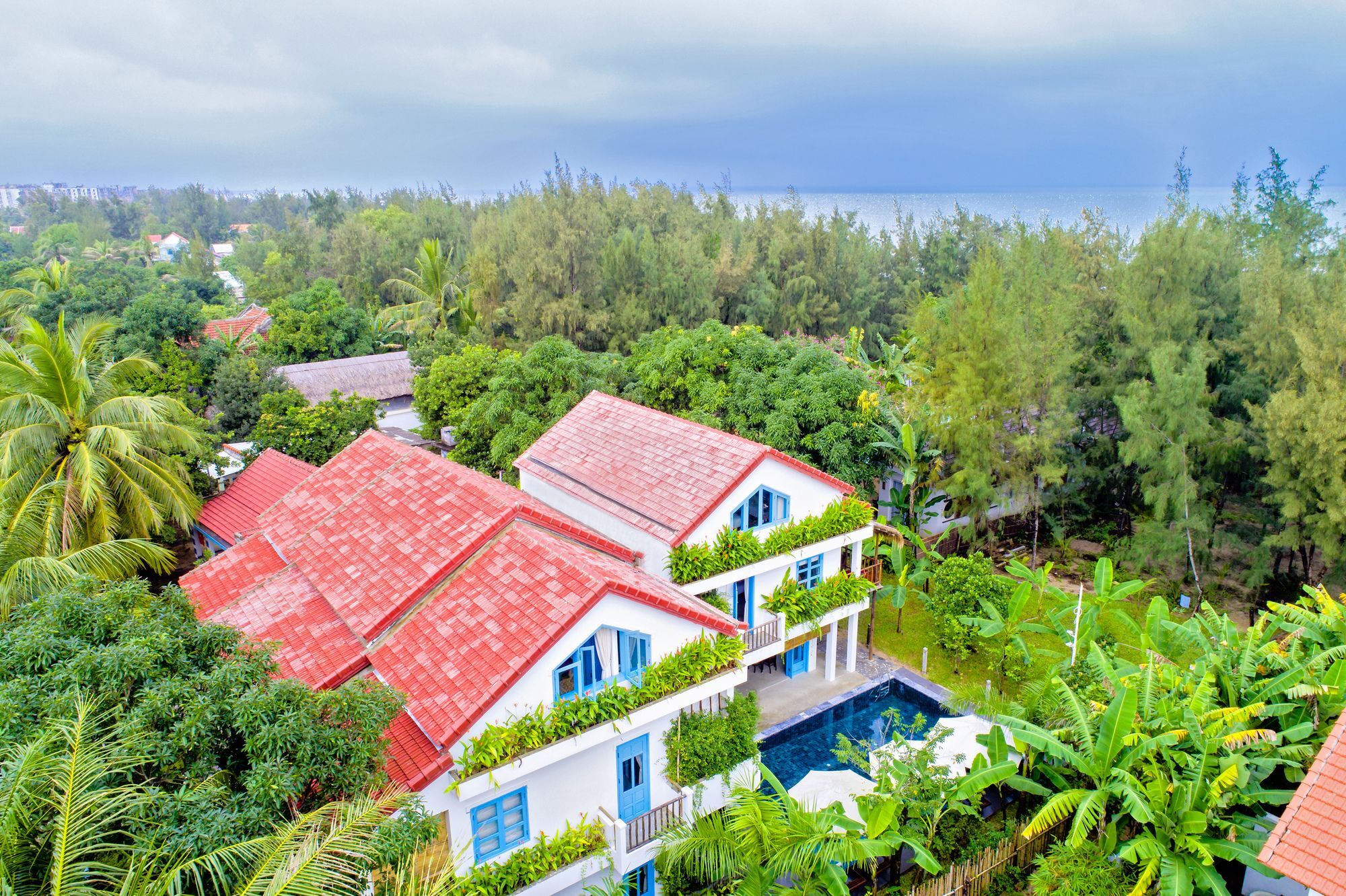 Life Beach Villa Хойан Экстерьер фото