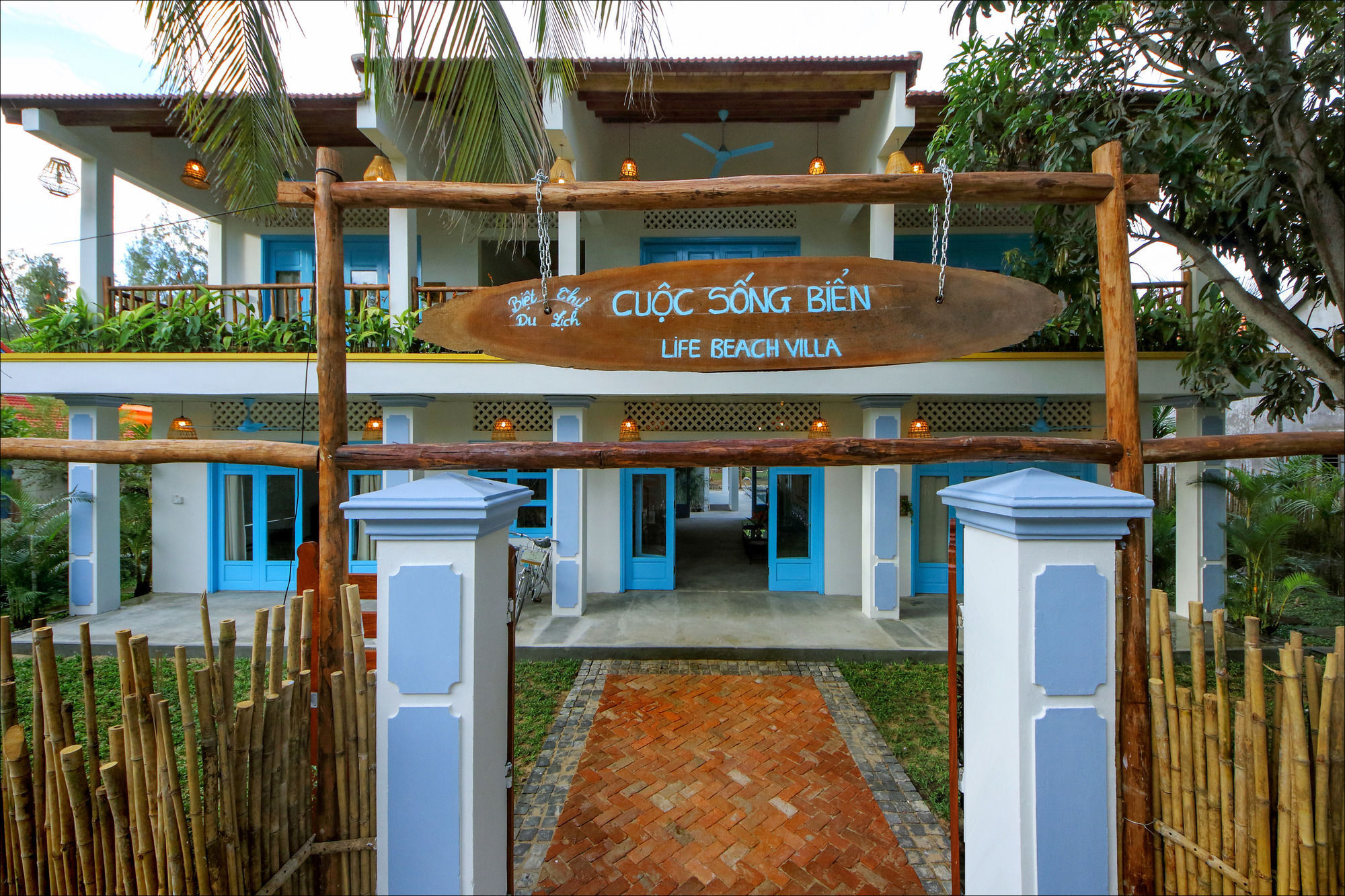 Life Beach Villa Хойан Экстерьер фото